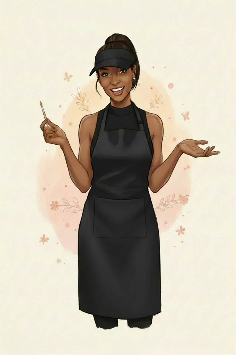 Deedee Avatar - blank apron