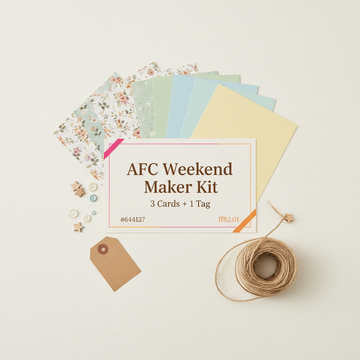 AFC Craft & Connect Weekend Maker Kit thumbnail (3 Cards + 1 Tag)