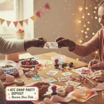 ATC Swap Party Deposit thumbnail - festive crafting experience